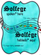 Solfege Spoken Here Poser 18